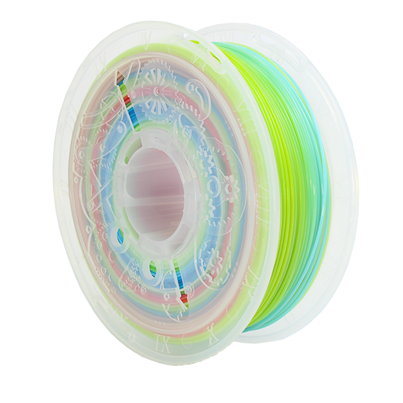 Filanora Filacorn PLA BIO filament 1,75mm transzparens rainbow