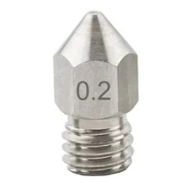 Plusreprap rozsdamentes acél fúvóka 0,2