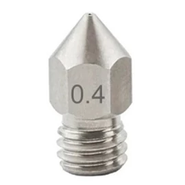 Plusreprap rozsdamentes acél fúvóka 0,4