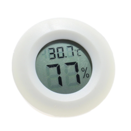 LCD páratartalom és hőmérséklet mérő