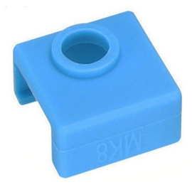Plusreprap MK8 szilikon hővédő kék