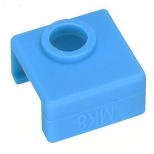 Plusreprap MK8 szilikon hővédő kék