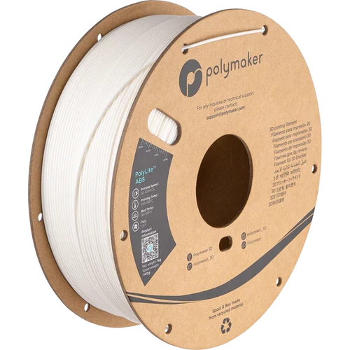 Polymaker Polylite ABS filament 1,75mm  Fehér 1kg