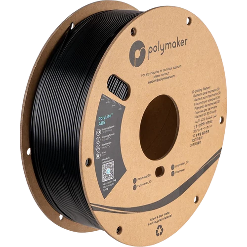 Polymaker Polylite ABS filament 1,75mm  Fekete 1kg