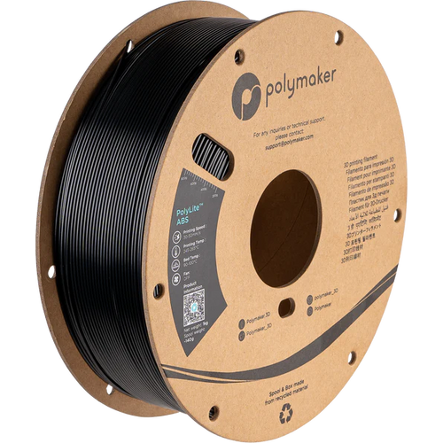 Polymaker Polylite ABS filament 1,75mm  Fekete 1kg
