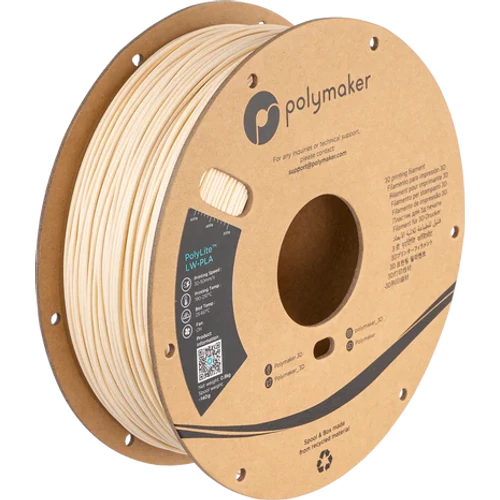 Polymaker Polylite PLA-LW filament 1,75mm  Natúr 800g