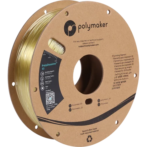 Polymaker PolyDissolve™ S1 PVA filament 1,75mm  750g